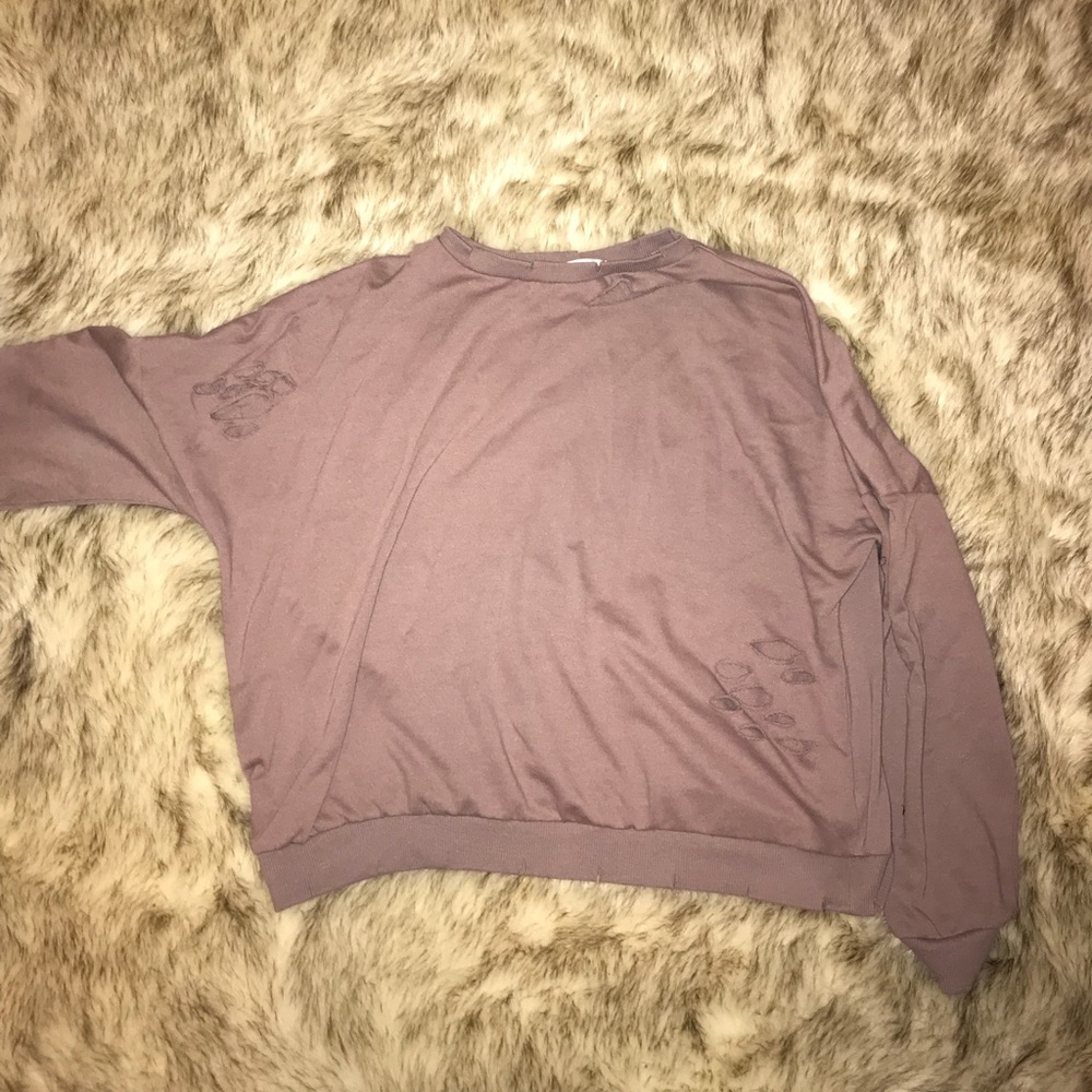 Sweater with Holes